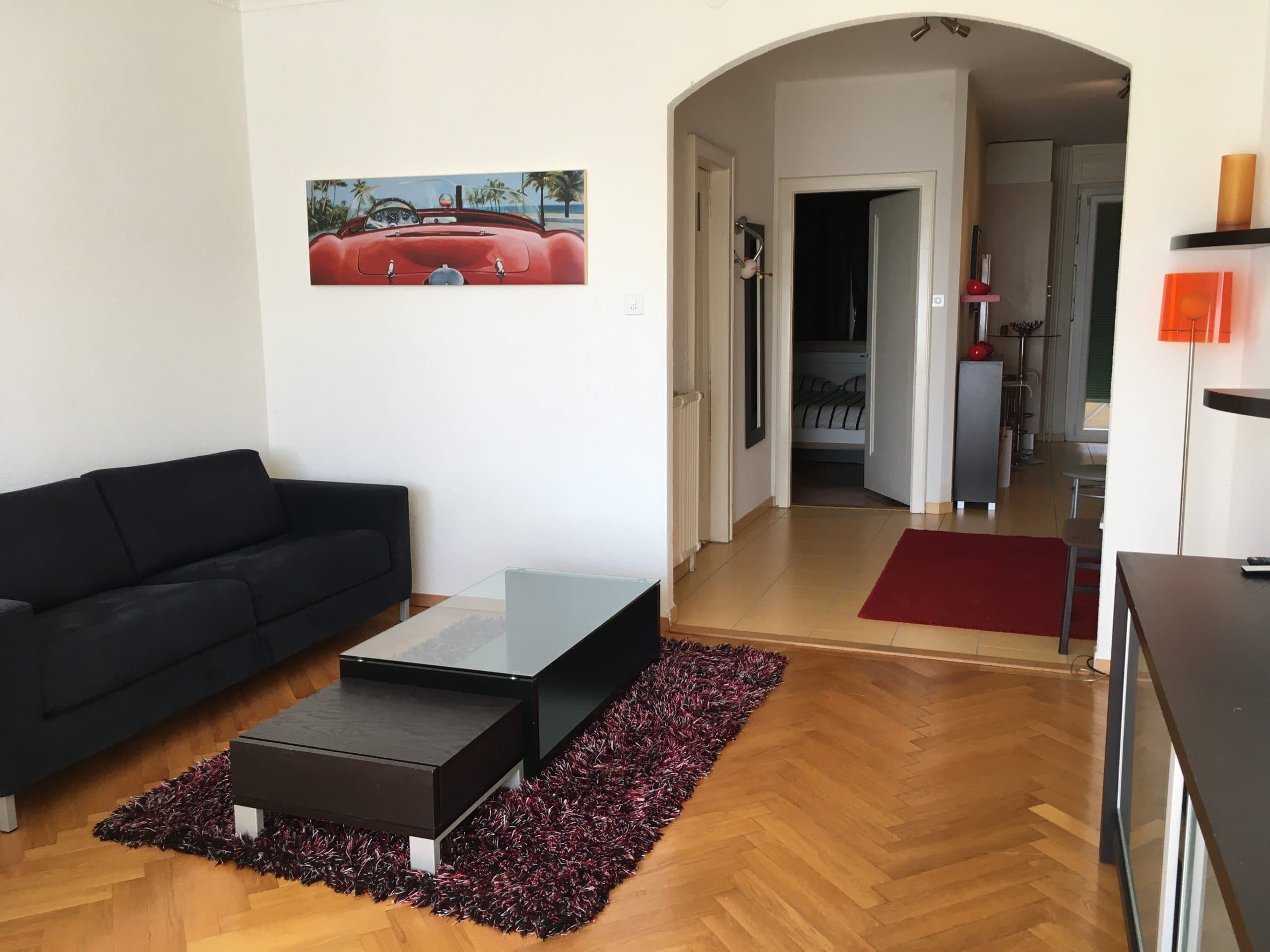 Fully furnished apartment — city centre & train station