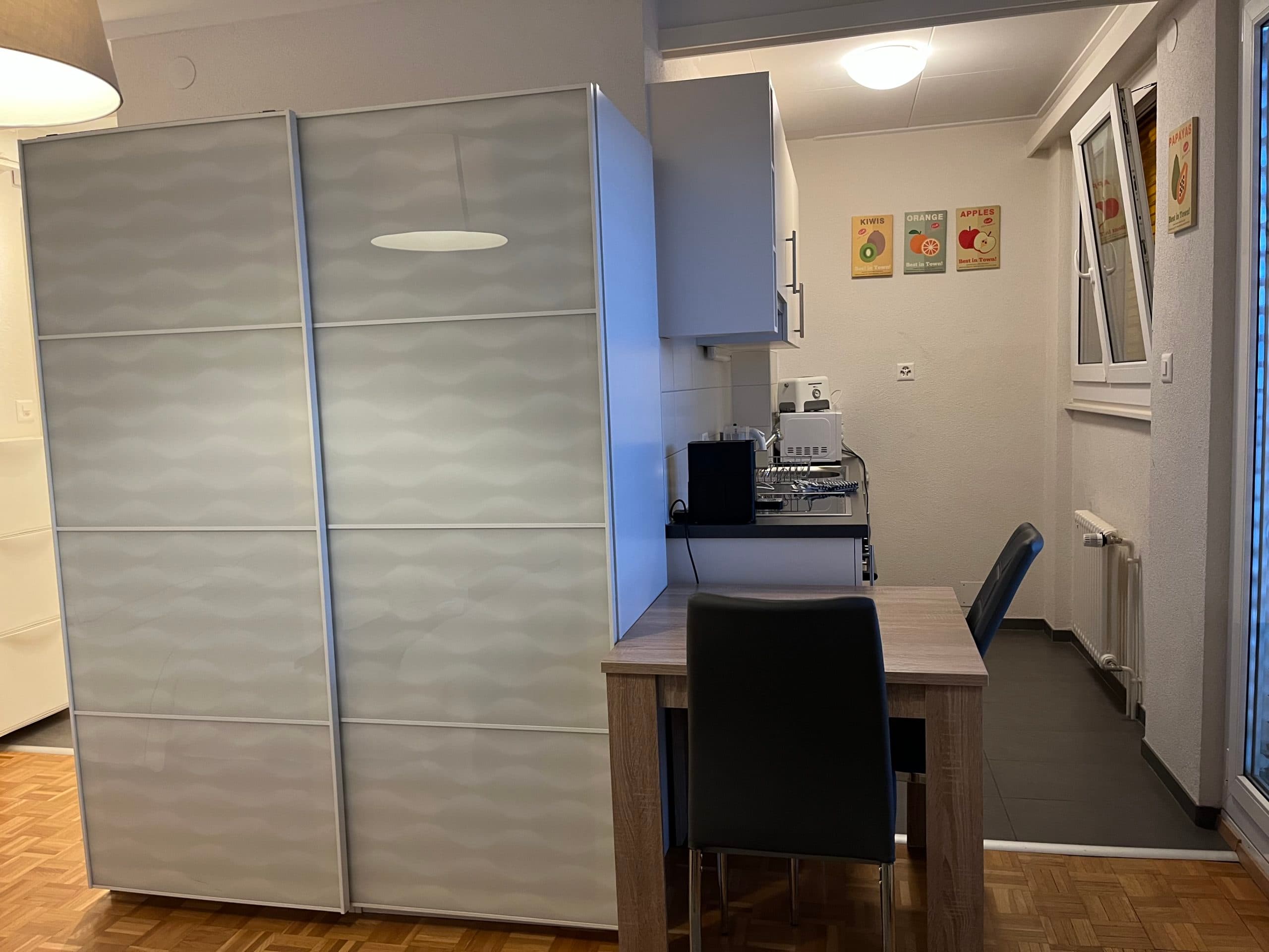 Furnished 1.5-room apartment – Lausanne